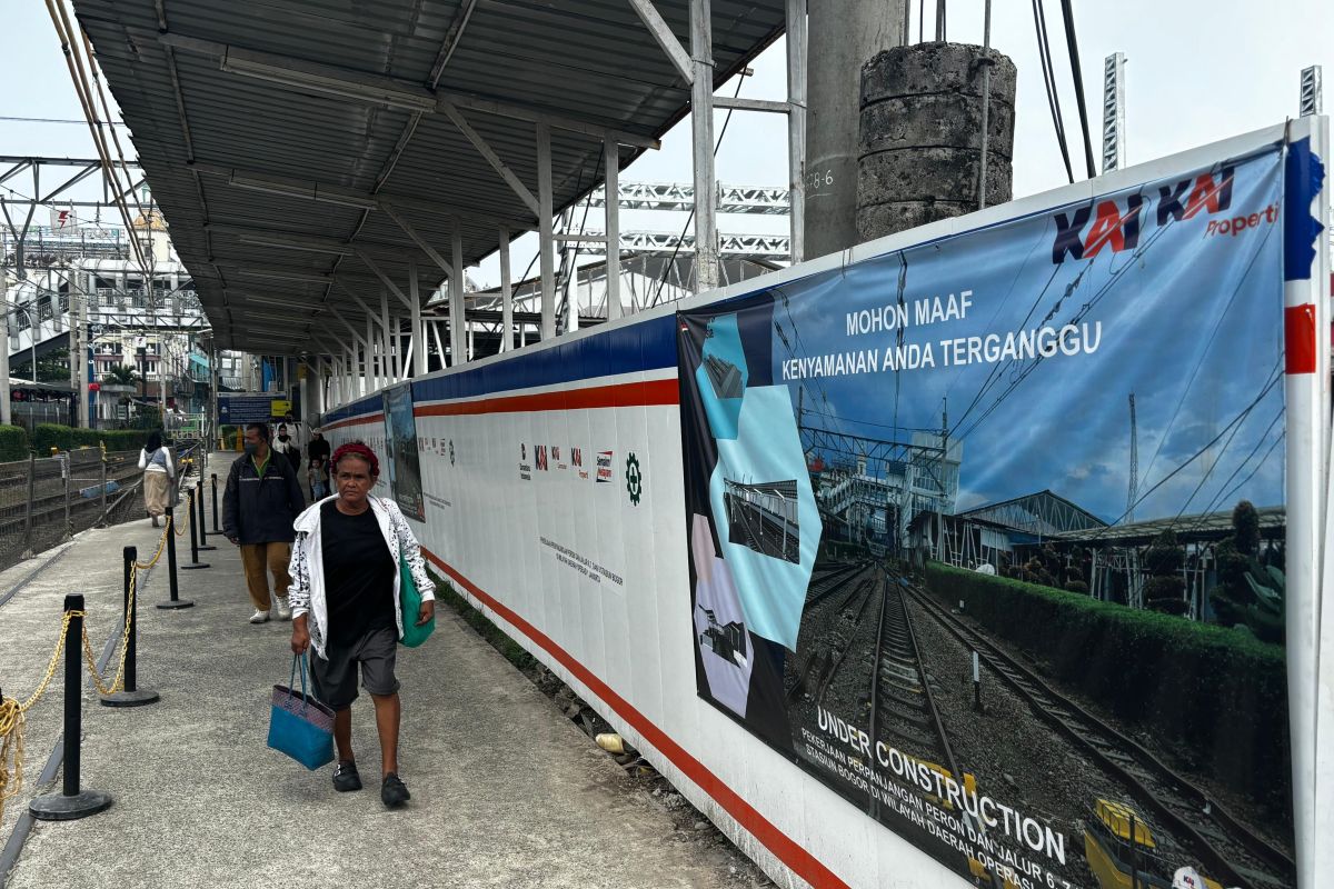 Bogor Line Passenger Growth Keeps Rising, KAI Extends Bogor Station Platform