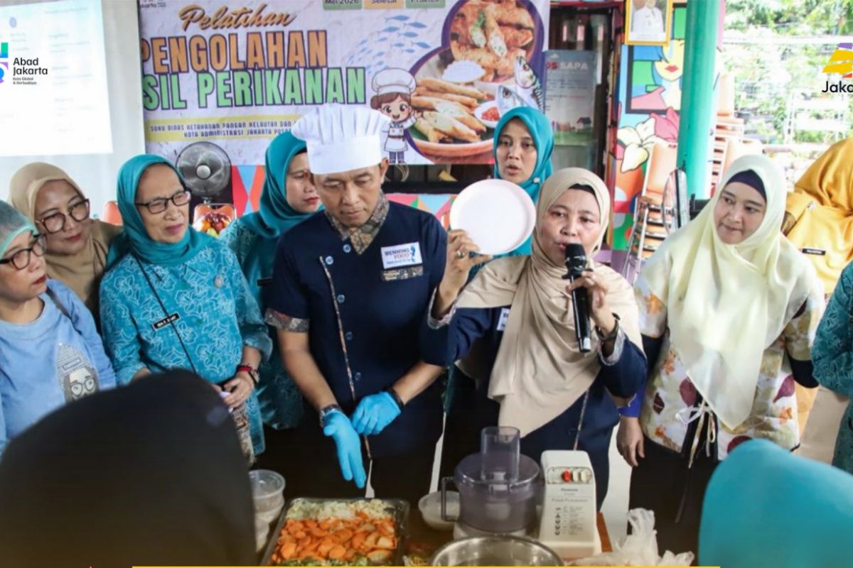 Central Jakarta City Government Provides Training in Fish Processing for Business Opportunities