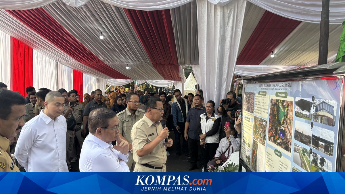 Pramono Inaugurates Two Reservoirs in South Jakarta, Claiming 20 Per Cent Flood Reduction
