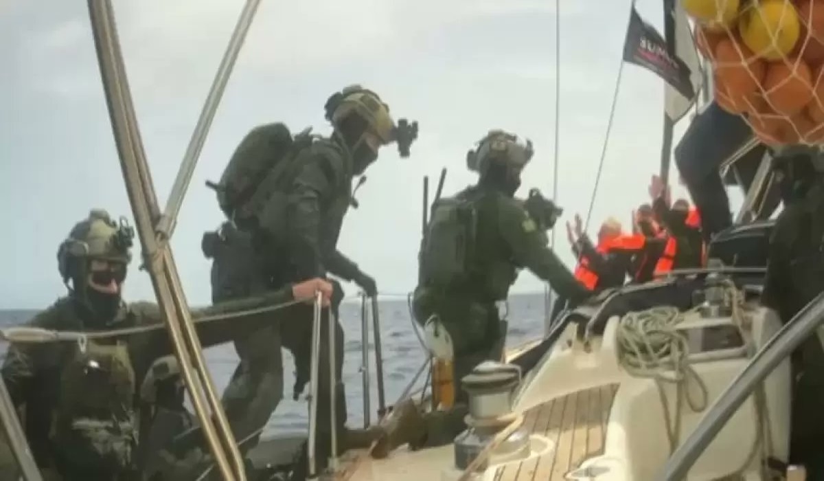 Israel Detains at Least 40 Global Sumud Flotilla Ships and 300 Humanitarian Activists