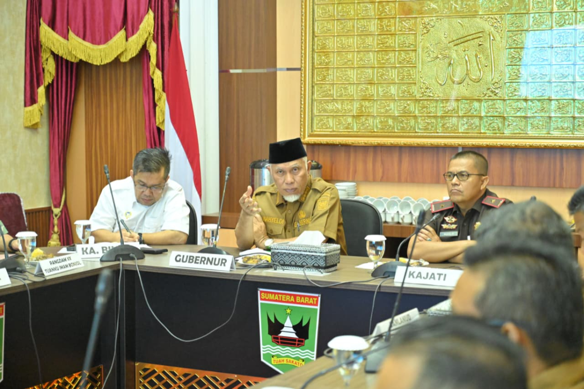West Sumatra Government Urges Forkopimda to Crack Down on Illegal Gold Mining