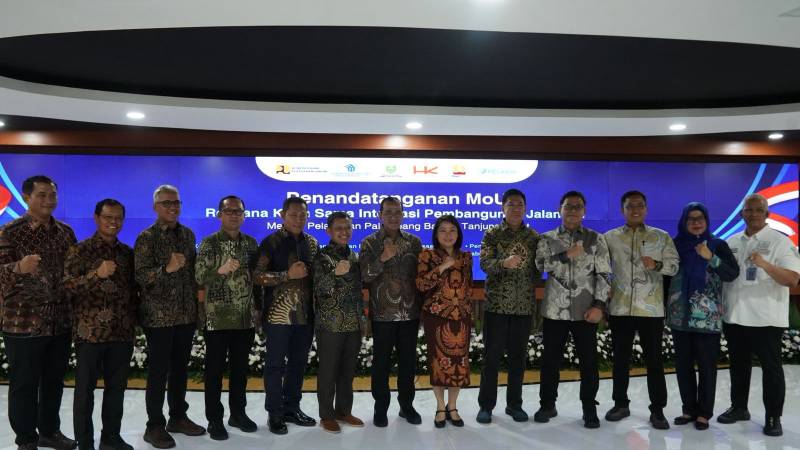 Support for Toll Road Integration Towards Palembang New Port in Tanjung Carat