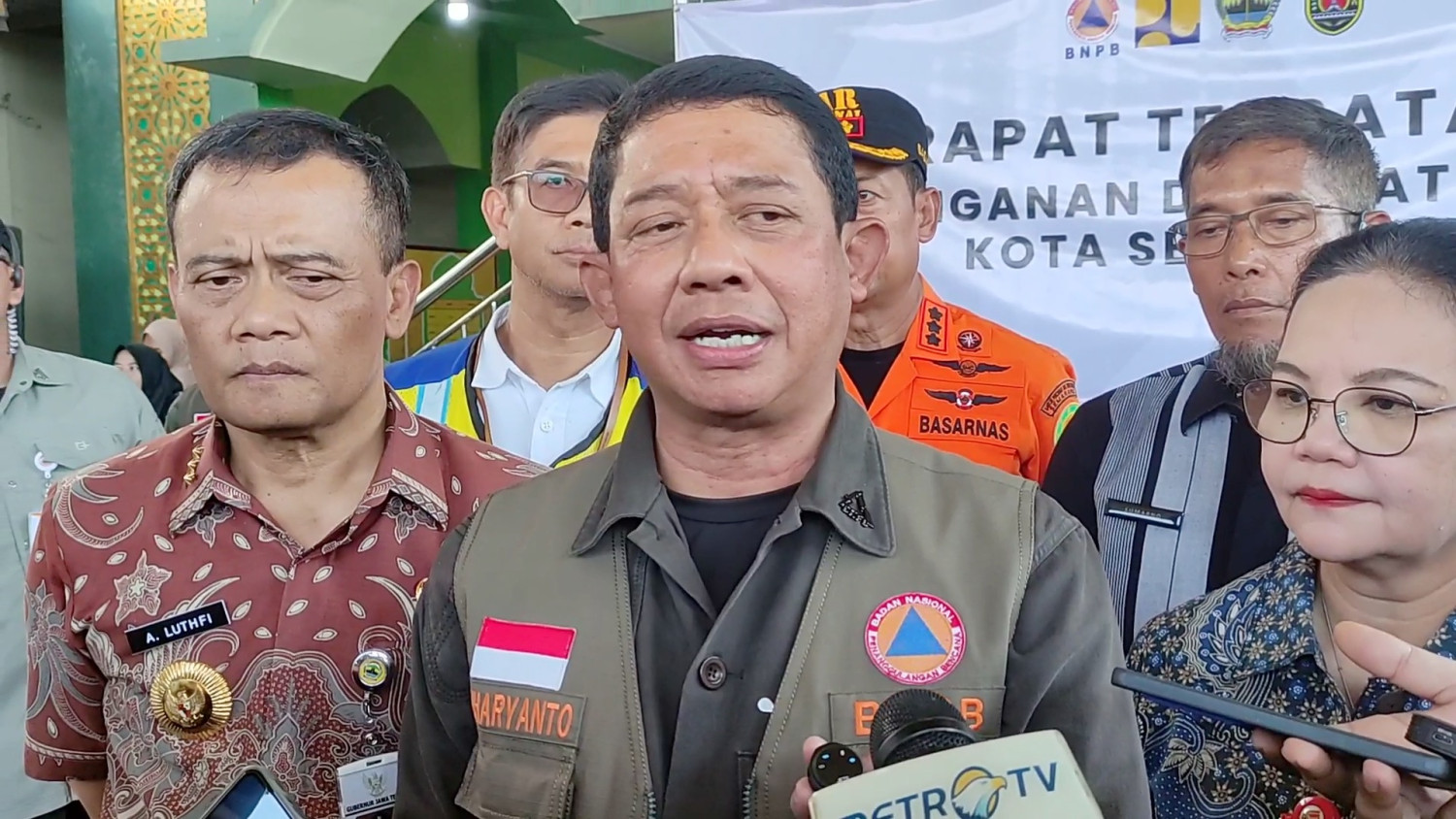 BNPB Urges Integrated Post-Flood Management in Semarang