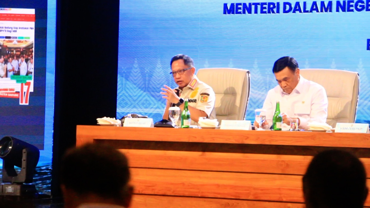 Three ministers and four governors hold coordination meeting in NTB