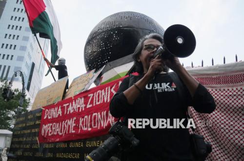 Hundreds of Bandung Residents Demand Release of Nine Indonesian Citizens, Including Republika Journalists, Abducted by Israel