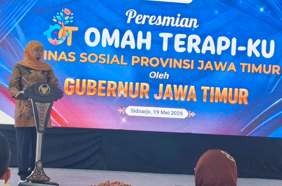 Khofifah Inaugurates 'Omah Terapi-ku' in Sidoarjo for Children with Disabilities