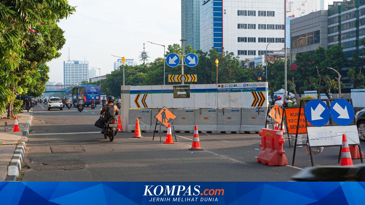 MRT Phase 2 Project Alters Traffic Flow in Harmoni–Mangga Besar