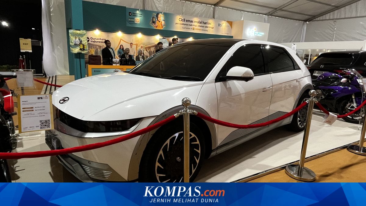 Used Hyundai Ioniq 5 Seized by the State Auctioned for Rp 152 Million