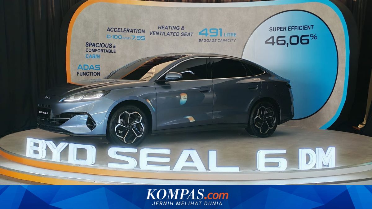 BYD Seal 6 DM Makes Its Debut in Indonesia