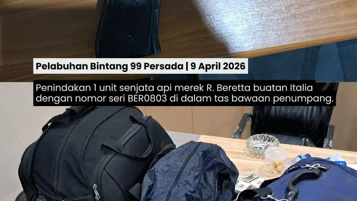 Shadow Sea Routes to Body Strapping: Batam Customs Foil Various Smuggling Attempts