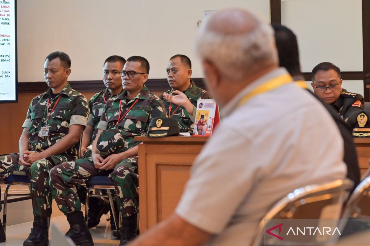 Four TNI personnel face indictment hearing in Andrie Yunus case