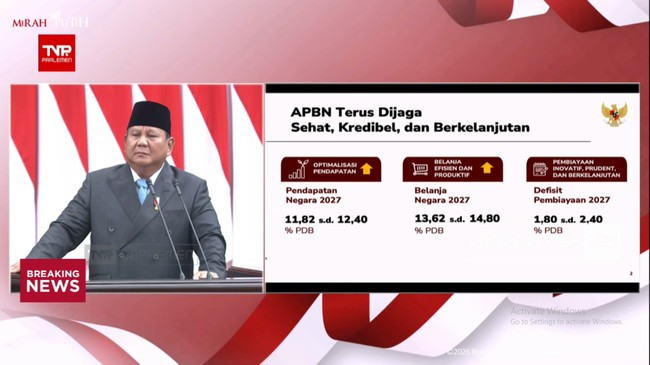 Video: Prabowo Targets Rupiah at Rp16,800–Rp17,500 per USD for 2027
