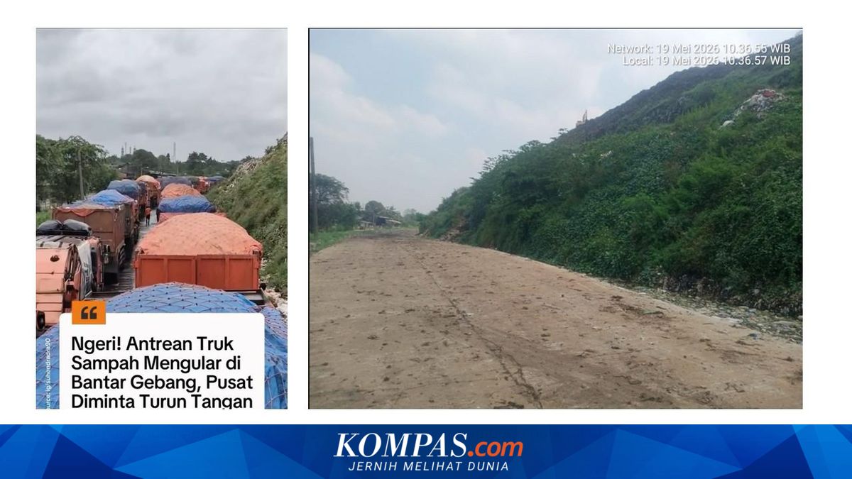 Viral Long Queues of Garbage Trucks at Bantargebang TPST: Jakarta Environmental Agency Explains
