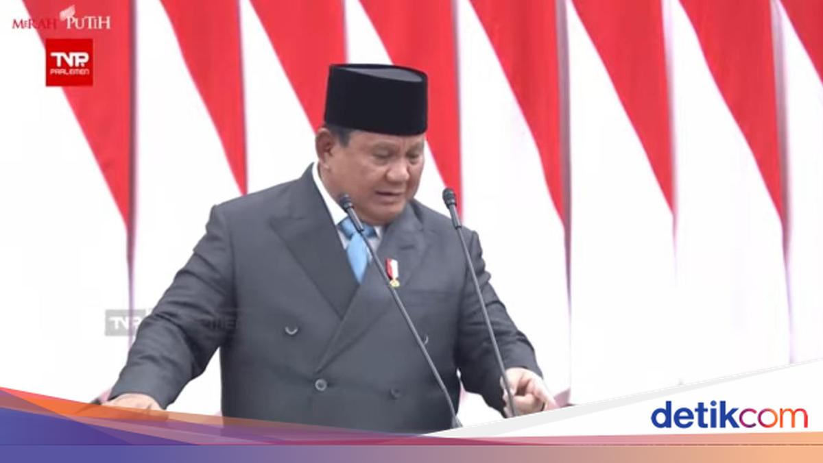 Prabowo's Coffee Hunt on the Podium Steals Spotlight at DPR Plenary Session