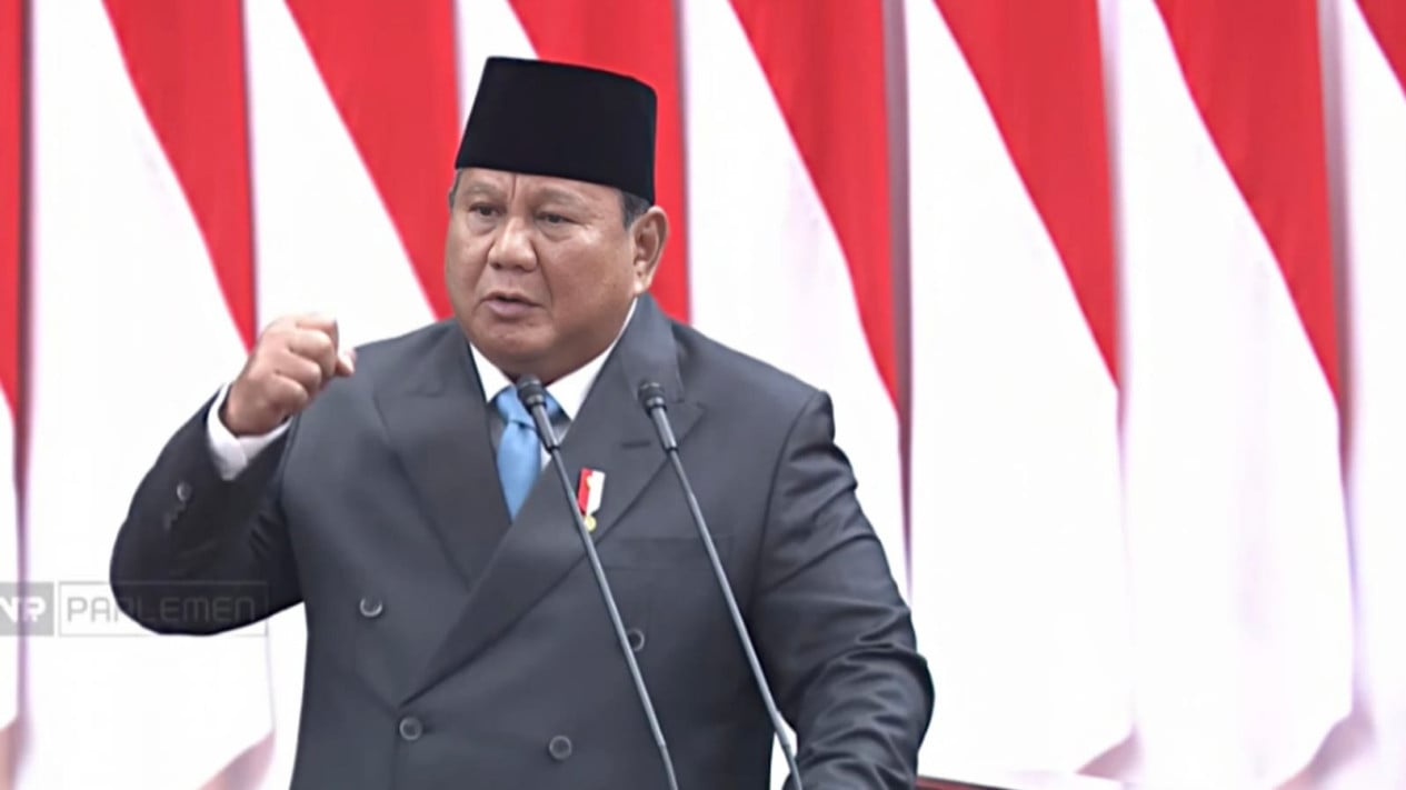 Prabowo: Do Not Admire Nations That Loot the Wealth of Other Countries