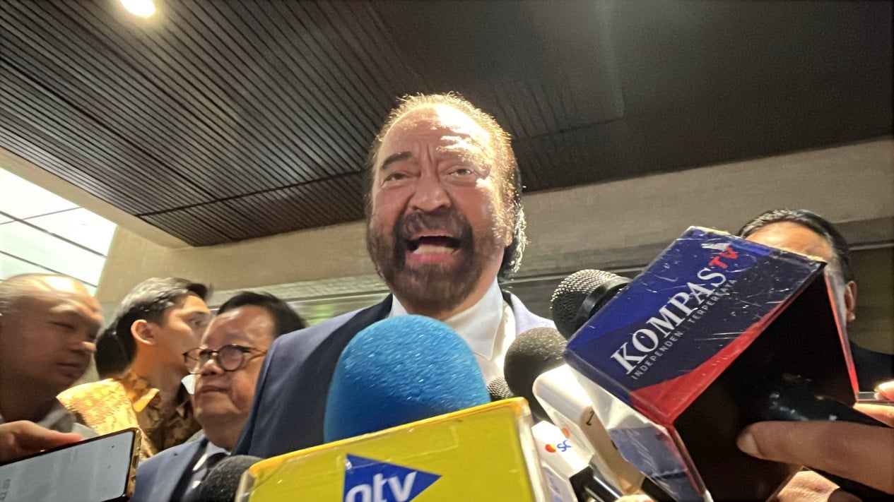 Paloh Responds to Prabowo's Rupiah Target: What Else Do We Have Besides Optimism?