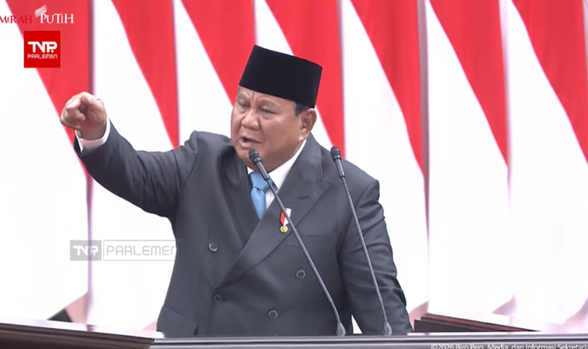 Prabowo Vows to Build a Professional, Corruption-Free Government