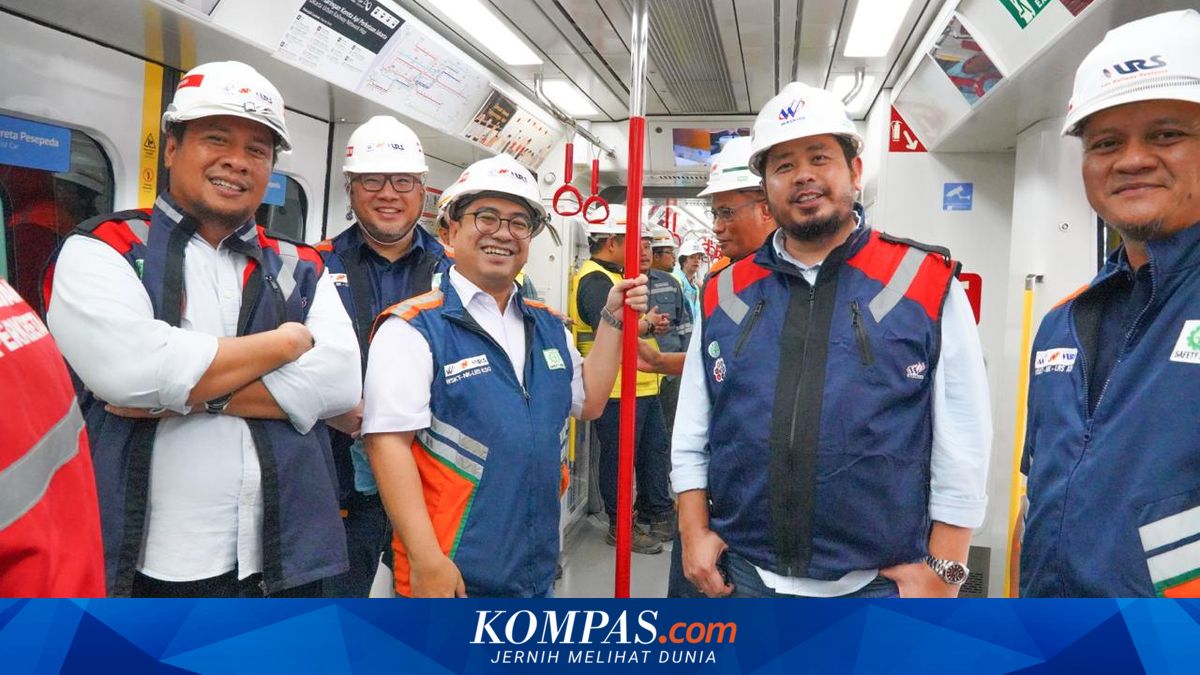 Waskita Karya Accelerates Jakarta LRT Phase 1B Construction as Track Tests Run Smoothly