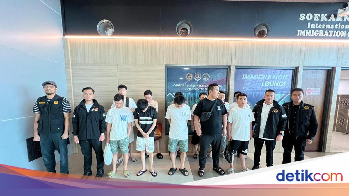 Immigration Deportations of 19 Foreigners Linked to a Love-Scamming Syndicate in Tangerang