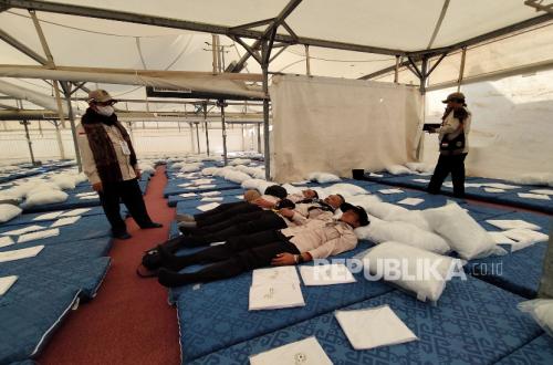 Hajj pilgrims' tent readiness in Mina nearly complete ahead of Armuzna