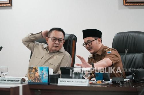 Cimahi Deputy Mayor Outlines Tactics to Tackle Regional Fiscal Pressure in Front of the Presidential Chief of Staff