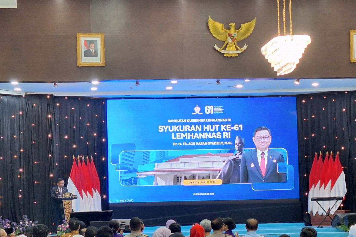Lemhannas marks its 61st anniversary as it strengthens its transformation to face geopolitical challenges