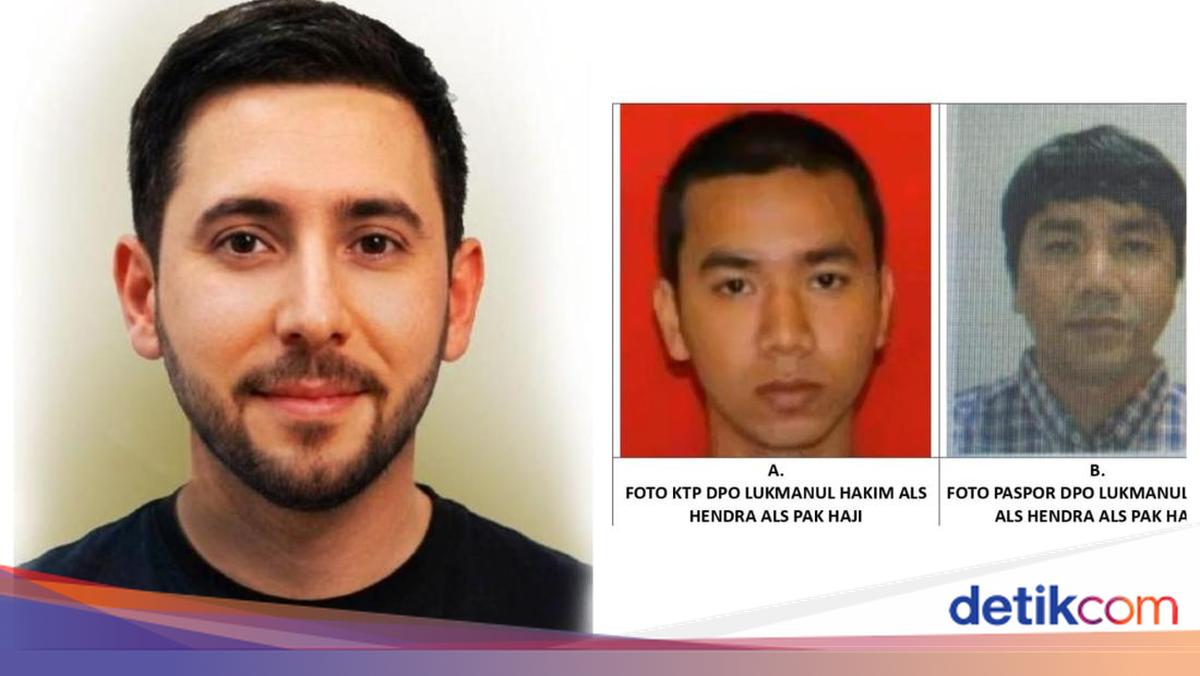 Before-and-after portrait of the drug-trafficking fugitive Pak Cik, allegedly underwent plastic surgery