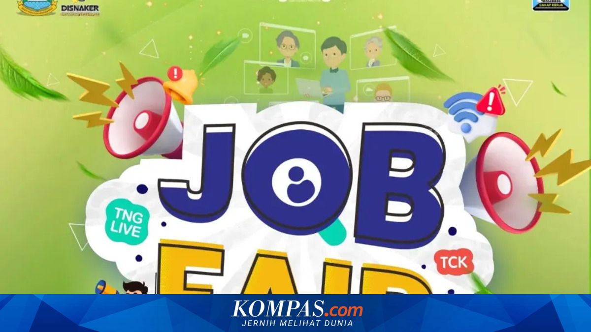 Tangerang City Online Job Fair Held 18-30 May 2026: Here's How to Register