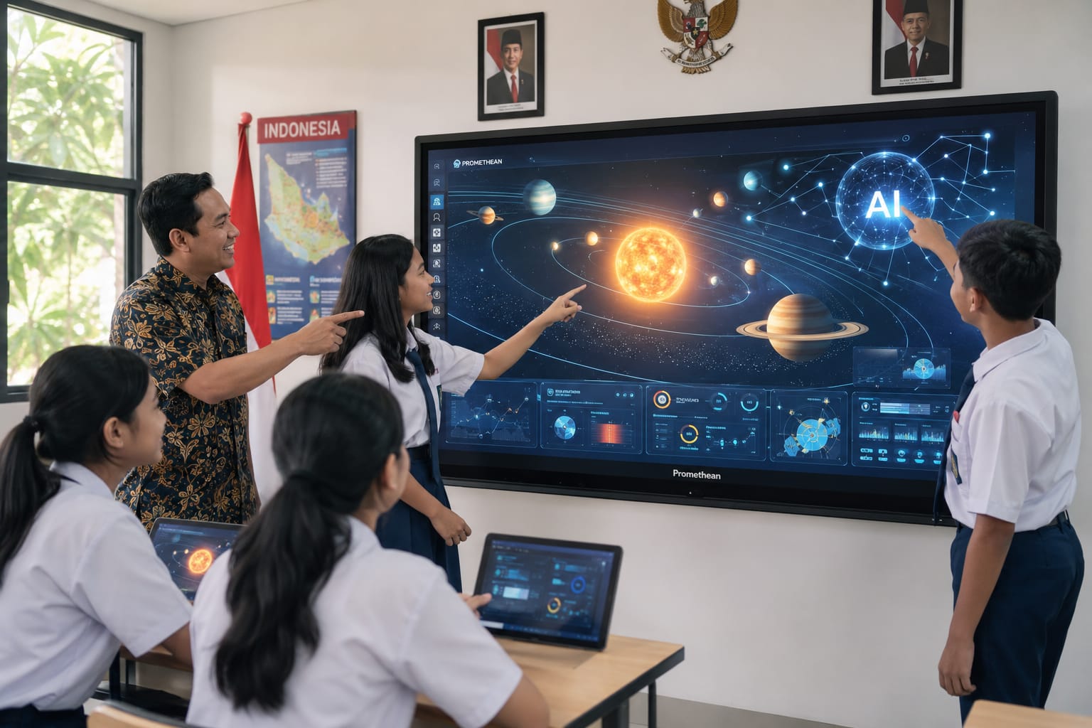 Collaboration to Drive AI Transformation in Indonesian Classrooms