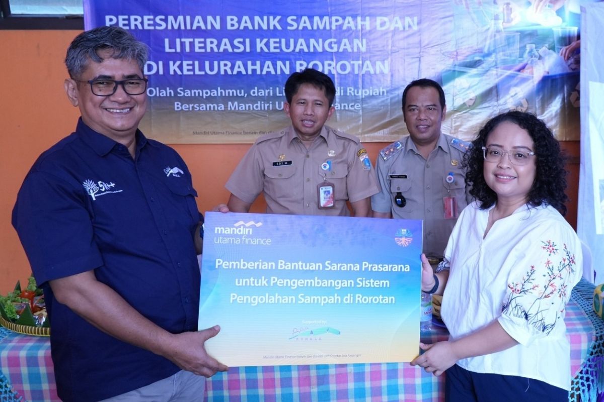 Mandiri Utama Finance Develops Waste Bank Programme in Rorotan