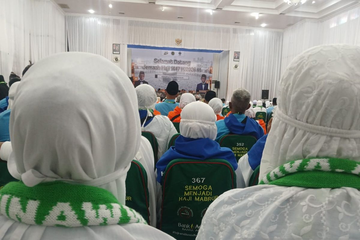 PPIH: All Aceh Hajj pilgrims have arrived safely in Makkah