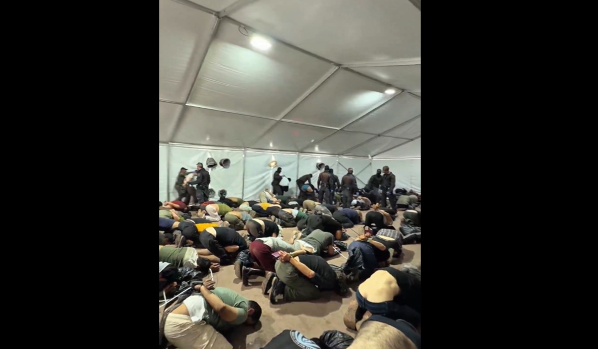 Israeli Minister Itamar Ben-Gvir Posts Video of Global Sumud Flotilla Activists: Hands Tied, Kneeling