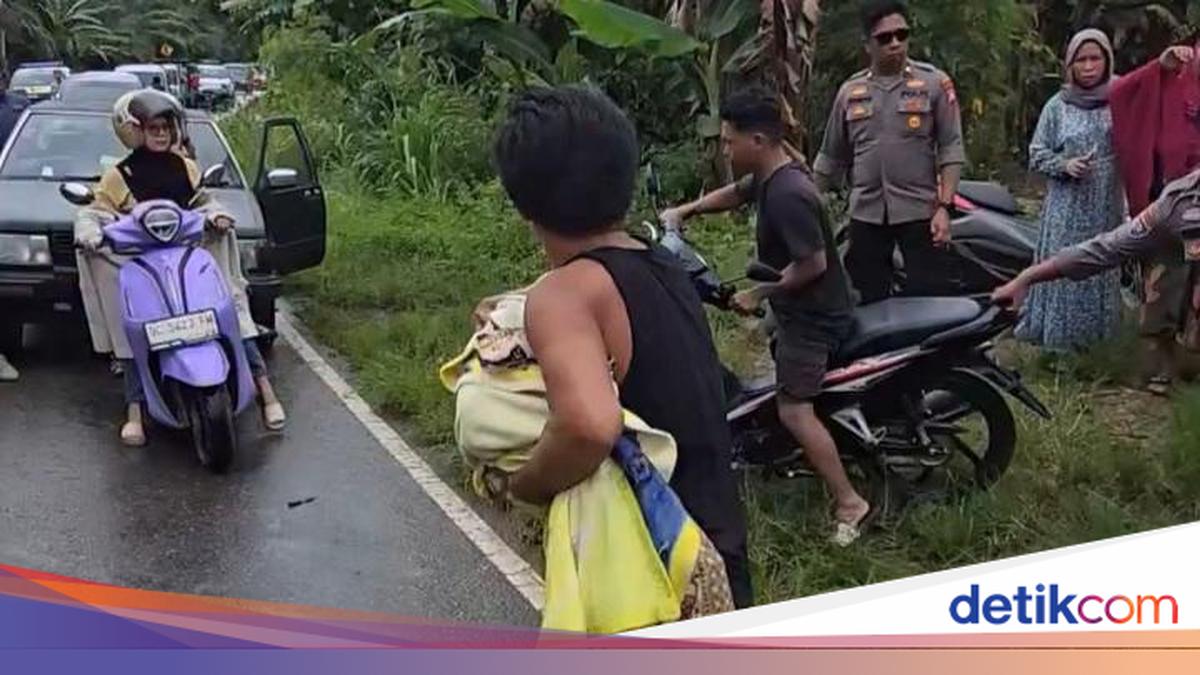 Crawling out of the house, a one-year-old baby in West Sulawesi dies after falling into a river