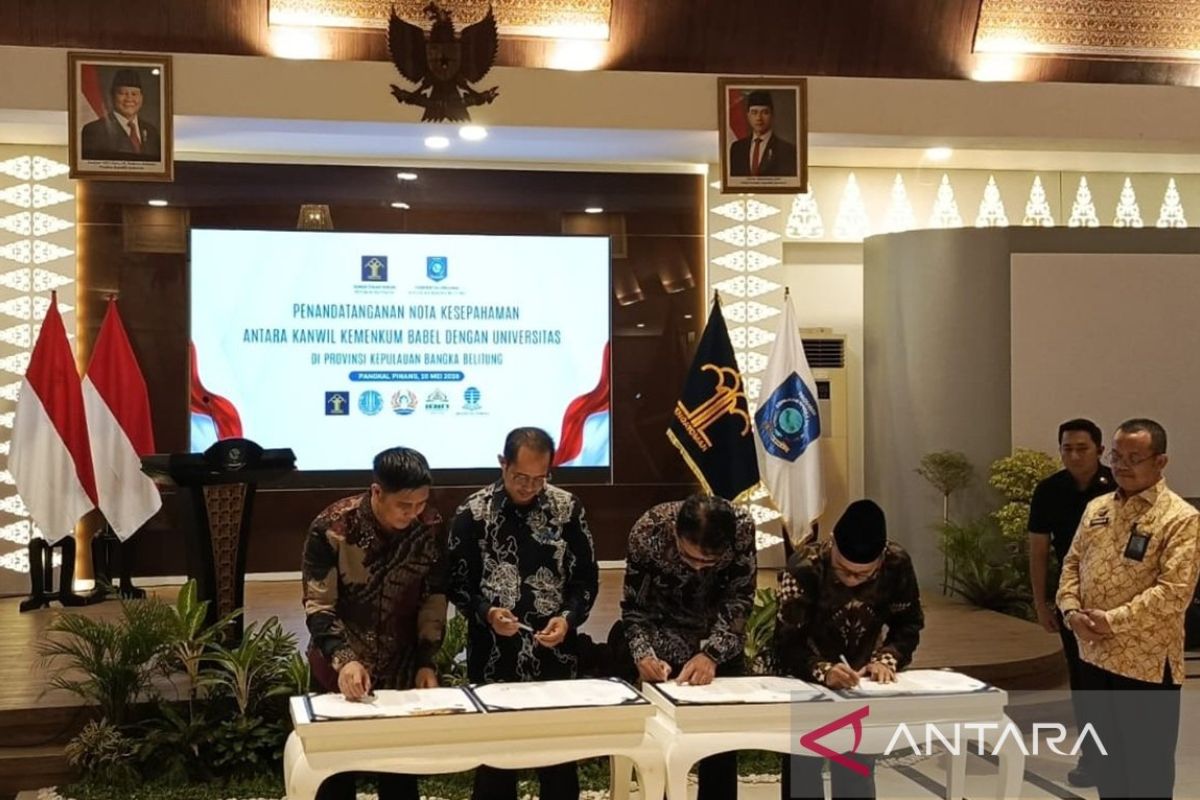 Minister of Law Recommends Opening a Notarial Studies Programme in Bangka Belitung Islands Province