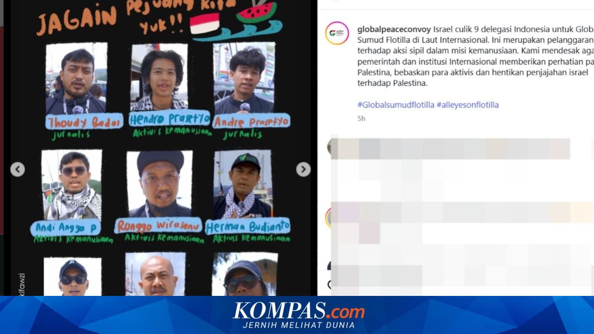 Indonesian MP: Indonesian nationals were on a noble mission when detained by Israel