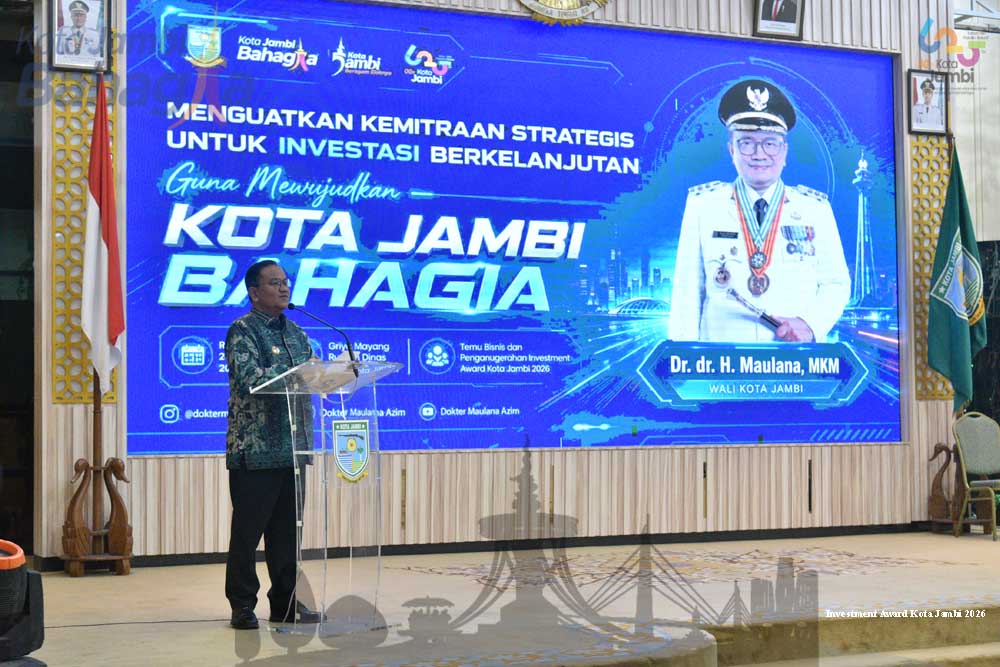 Jambi City Government Holds Business Forum and Investment Award 2026 to Strengthen Partnerships and Promote Sustainable Investment