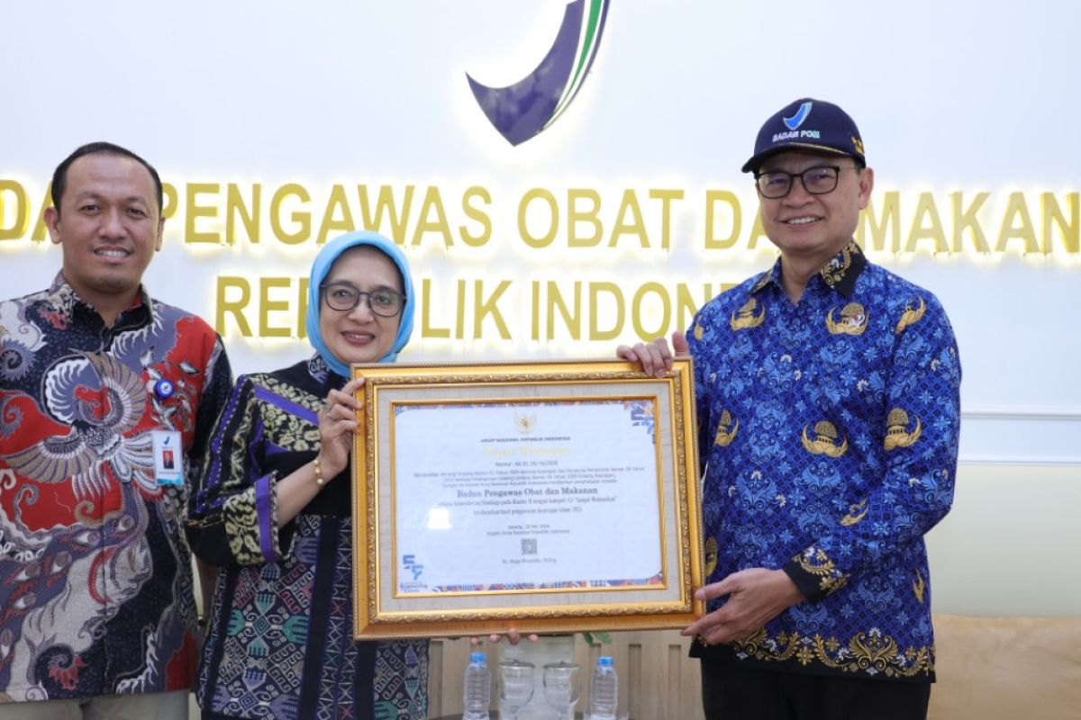 BPOM wins National Archival Award 2026 with an AA rating