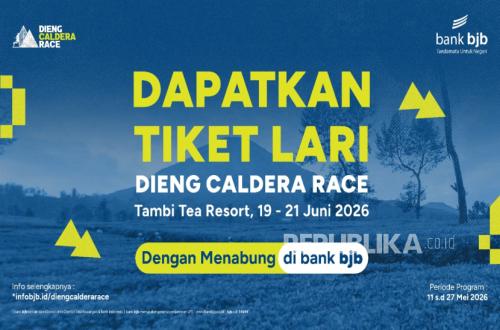 Supporting the Running Community, bank bjb Opens Access to Dieng Caldera Race 2026 Slots