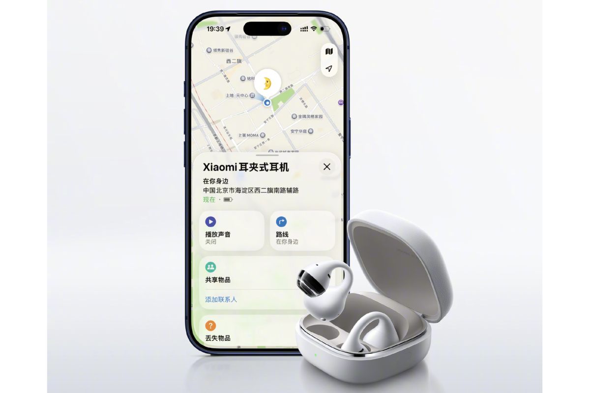 Xiaomi's first clip-on earphones promised to be compatible with the Apple ecosystem.