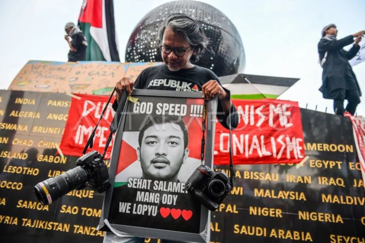 GPCI: GSF volunteers, including nine Indonesian nationals detained by Israel, released