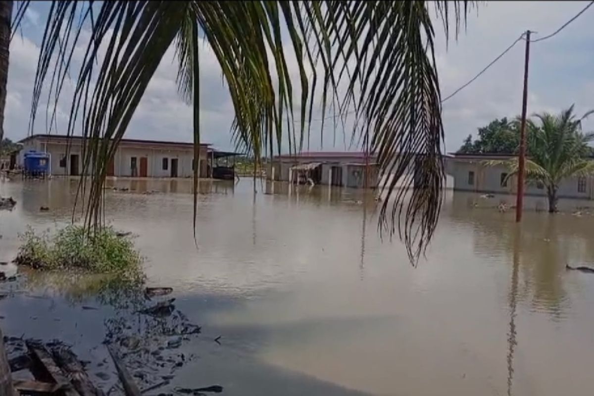 BPBA: Five districts in North Aceh hit by tidal flooding and coastal erosion