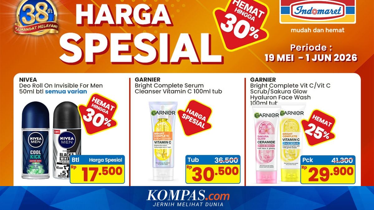 Indomaret Body Care Promo 19 May–1 June 2026, Nivea Deo Roll Discount 30 Percent