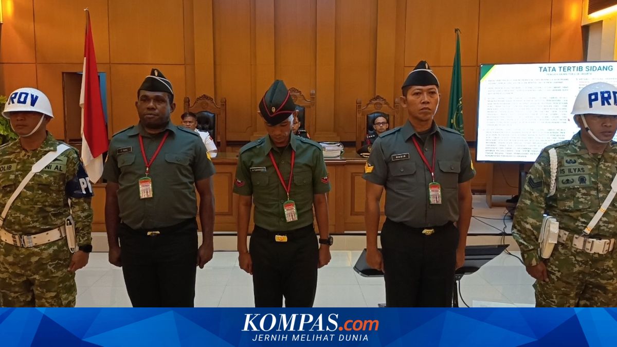 Three TNI Soldiers Who Killed State-Owned Bank Branch Manager Ordered to Pay Rp 5.85 Billion in Restitution