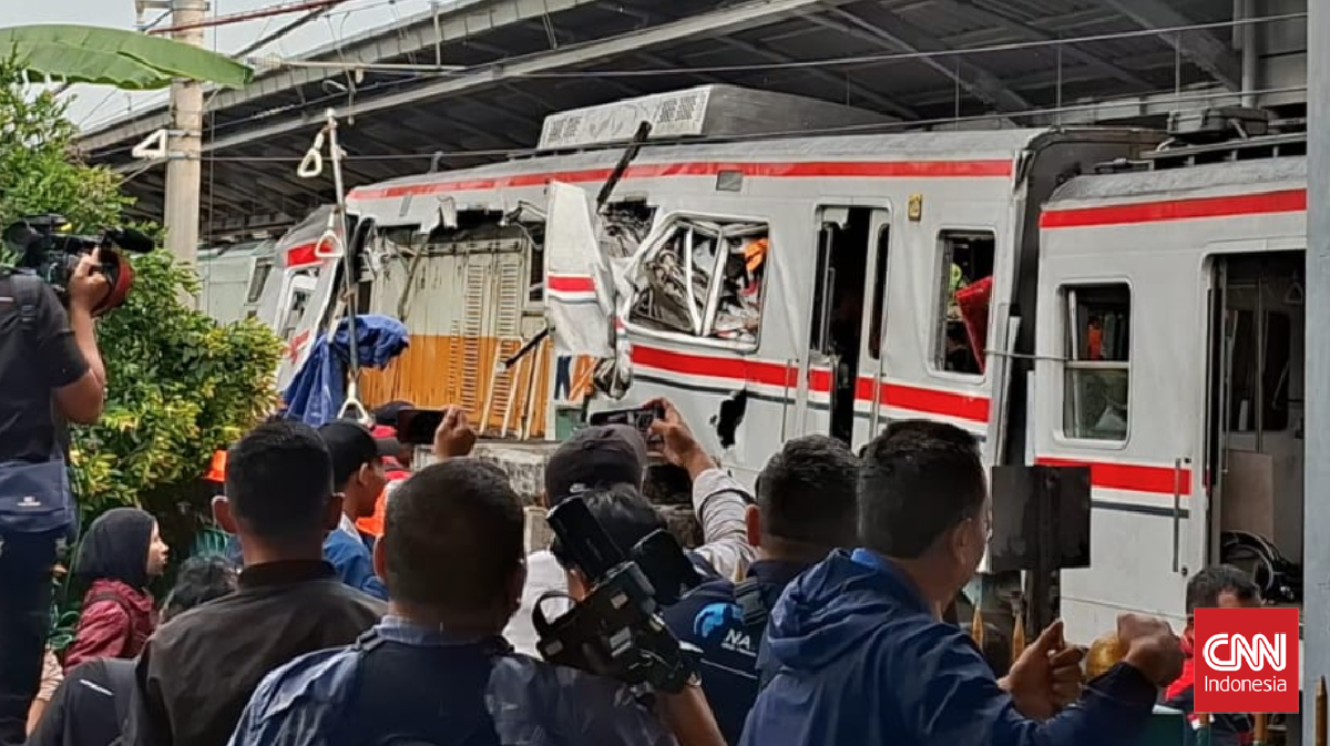 KNKT: Argo Bromo Sempat Braked 1.3 km Before Colliding with a KRL in Bekasi