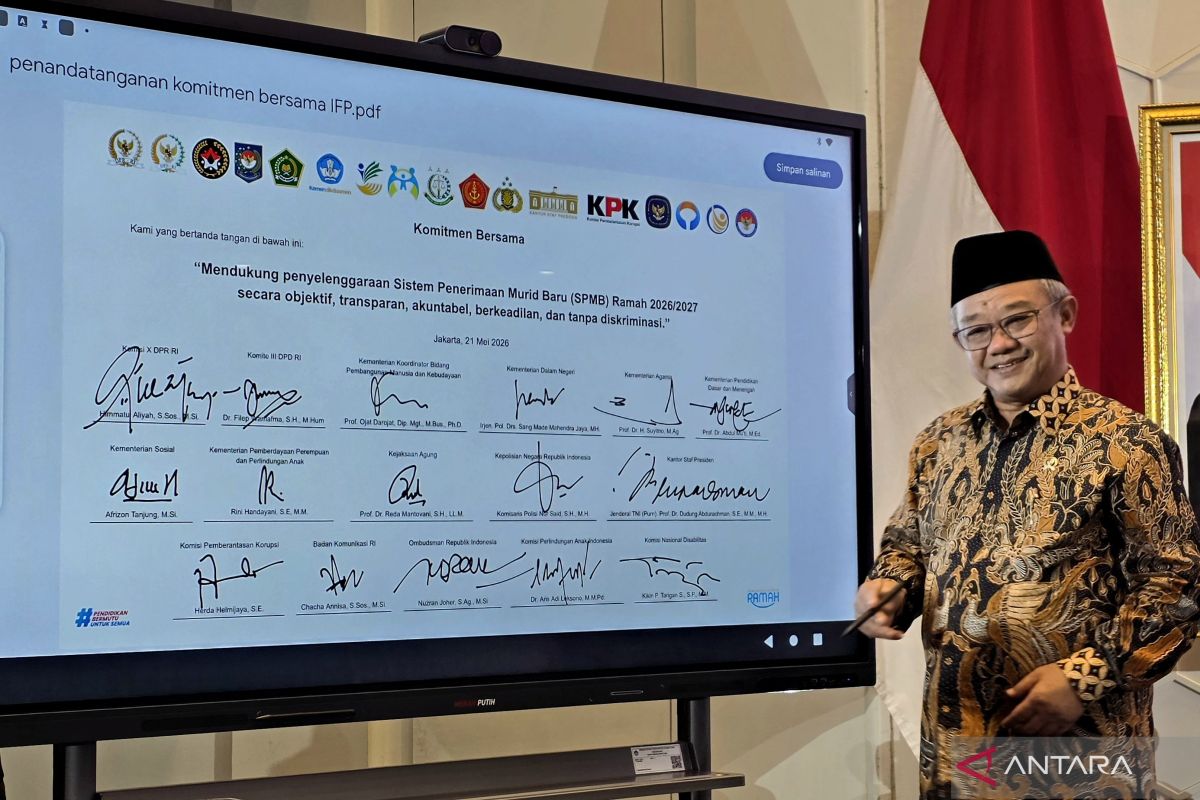 Ministry of Education, Basic and Secondary Education and 15 Ministries and Agencies Commit to Supporting SPMB Ramah