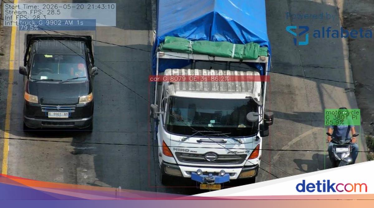 Using ANPR Technology, ETLE Drone Patrol Presisi Proven Effective in Targeting Three-Axle Vehicles