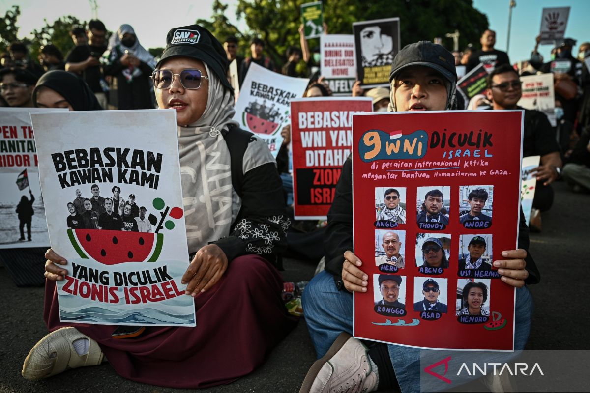Indonesia confirms release of Gaza volunteers detained by Israel