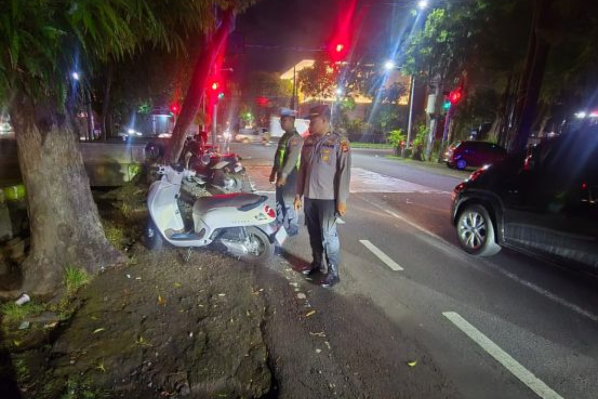 Denpasar Police Step Up Night-Time Security at Crime Hotspots