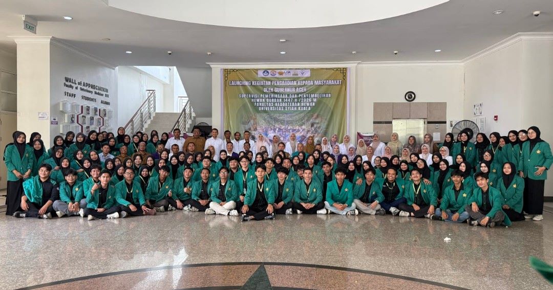352 Lecturers and Veterinary Students from USK Deployed to Supervise Eid al-Adha Sacrificial Livestock