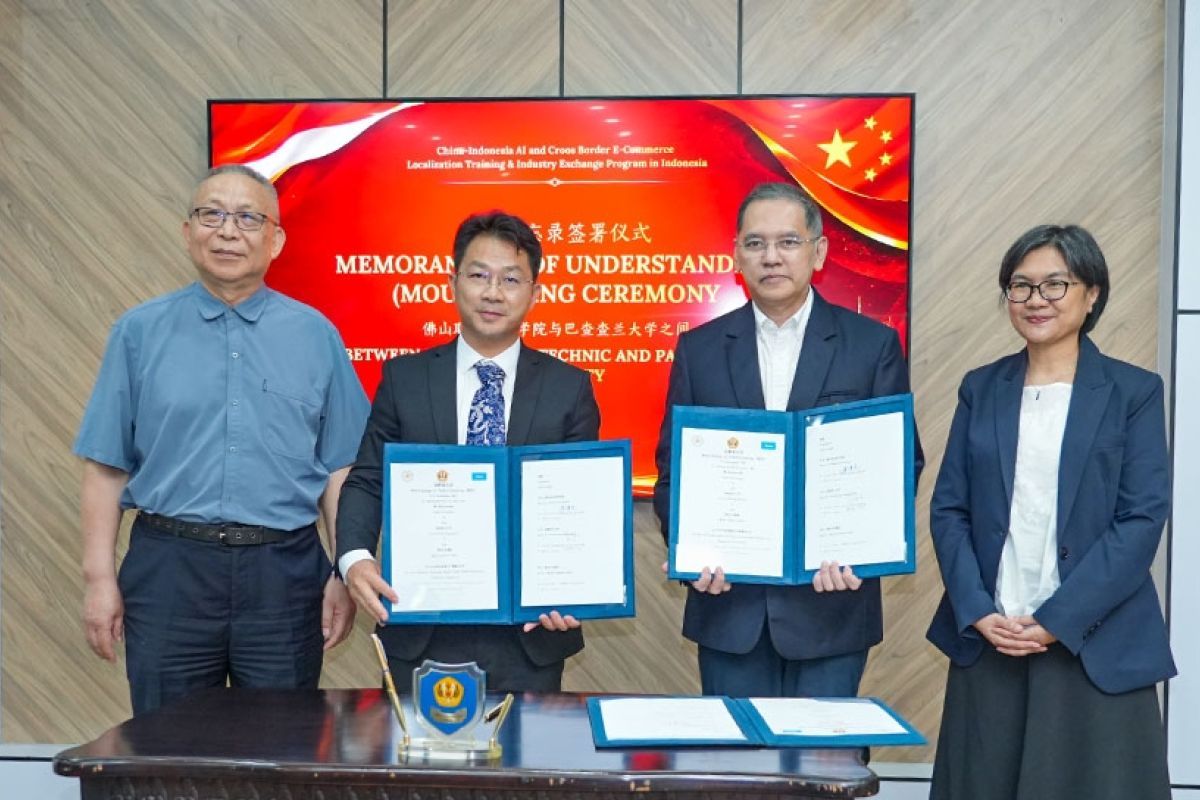 Foshan Polytechnic signs collaboration with three Indonesian universities
